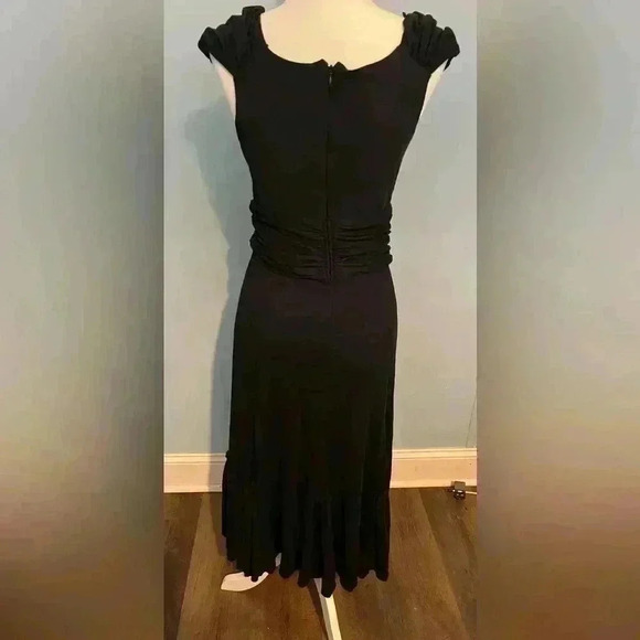 Peruvian Connection Women’s Black Fonteyn Dress Sz Small - Picture 3 of 9
